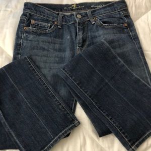 7 For All Mankind Blue Jeans